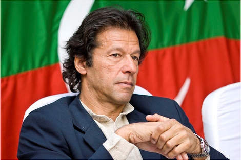 Imran Khan pictured in 2007, by Jawad Zakariya